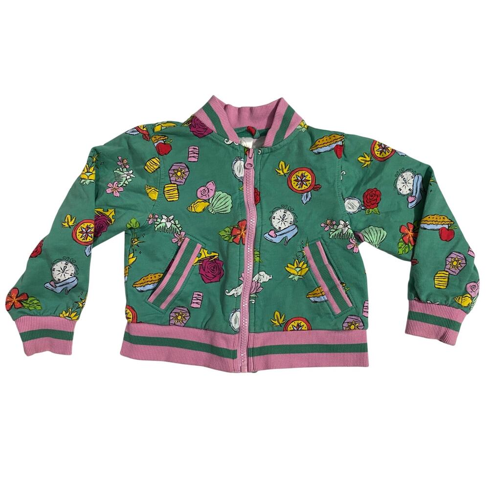 DISNEY PRINCESS Varsity-Style Jacket — Kids Size 4